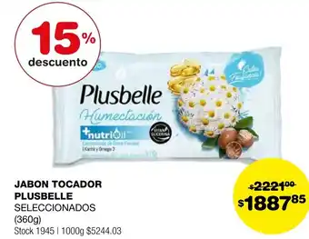 Atomo Conviene JABON TOCADOR PLUSBELLE SELECCIONADOS 360g oferta