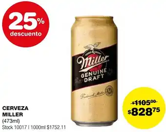 Atomo Conviene CERVEZA MILLER 473ML oferta