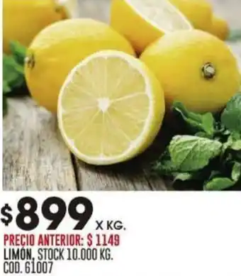 Coto LIMON X KG oferta