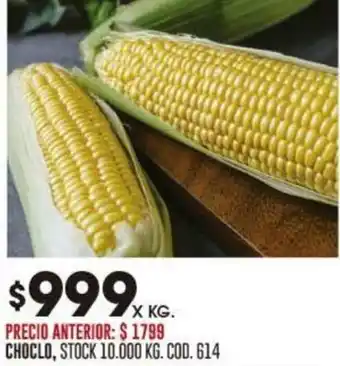 Coto CHOCLO X KG oferta