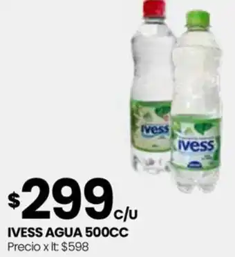 Punto Mayorista IVESS AGUA 500CC oferta