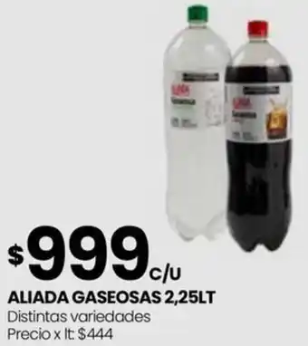 Punto Mayorista ALIADA GASEOSAS 2,25LT oferta