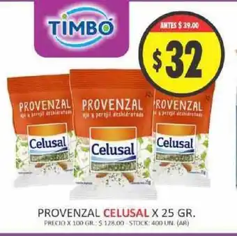 Celusal Provenzal x 25gr