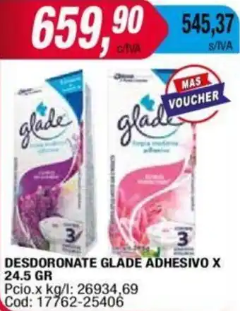 Maxiconsumo DESDORONATE GLADE ADHESIVO X 24.5GR oferta