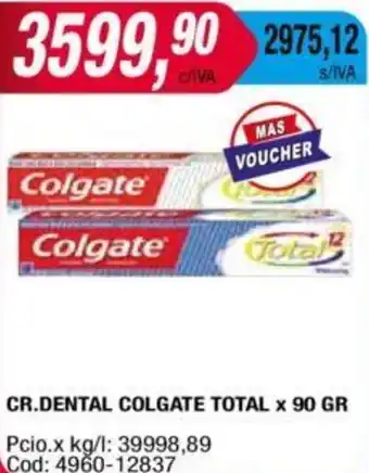Maxiconsumo CR.DENTAL COLGATE HERBAL x 140gr oferta