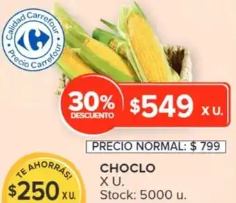 Carrefour CHOCLO X U. oferta