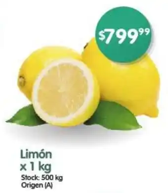 Supermercados Buenos Días Limón x 1 kg oferta