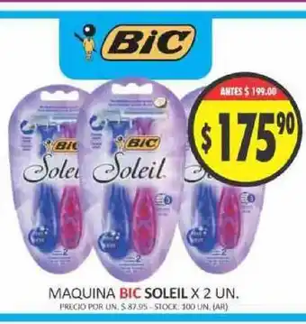 BIC Maquina Soleil x 2un