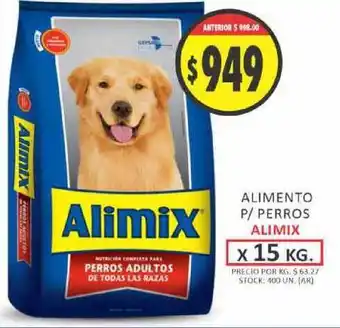 Supermercados Becerra Alimix Alimento P-perros x 15gr oferta