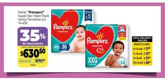 La Anonima Pampers Pañal oferta