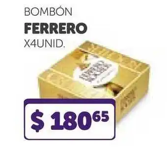 La Gallega Supermercados Ferrero Bombón x 4unid oferta