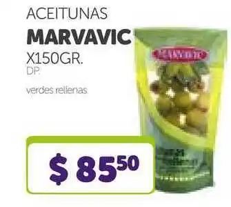 La Gallega Supermercados Marvavic Aceitunas x150gr oferta