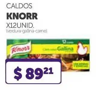 La Gallega Supermercados Knorr Caldos x 12unid oferta