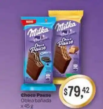 Choco Pause Oblea Bañada x 45g