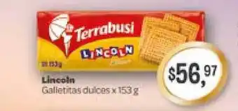 Lincoln Galletitas Dulces x 153g