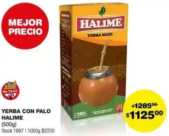 Atomo Conviene YERBA CON PALO HALIME 500g oferta