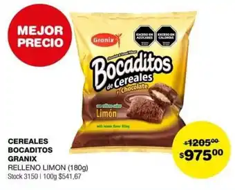 Atomo Conviene CEREALES BOCADITOS GRANIX 180g oferta