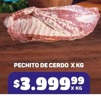 Makro PECHITO DE CERDO X KG oferta