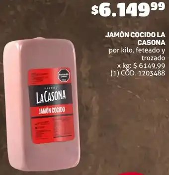 Makro JAMÓN COCIDO LA CASONA oferta