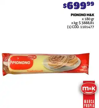 Makro PIONONO M&K x 180gr oferta