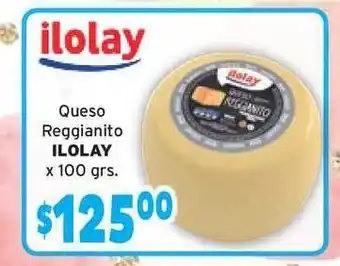 Unico Supermercados Ilolay Queso Reggianito x 100grs oferta