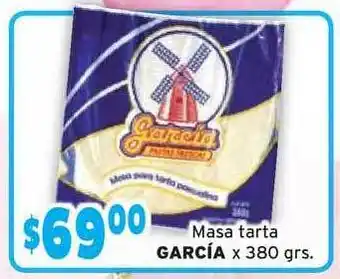 Unico Supermercados García Masa Tarta x 380grs oferta