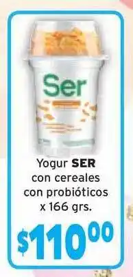 Ser Yogur con Cereales con Probióticos x 166grs