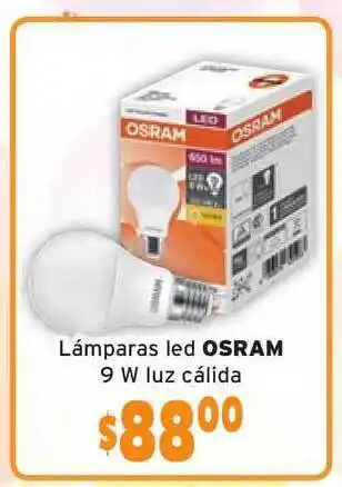 Beltrán Supermercados Osram Lámparas Led 9 W Luz Cálida oferta