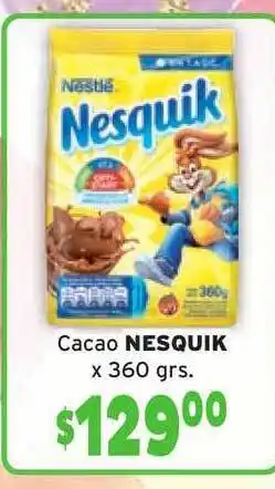 Nesquik Cacao x 360grs