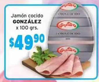 Beltrán Supermercados González Jamón Cocido x 100grs oferta