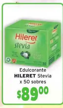 EdulHileret corante Stevia x 50 sobres