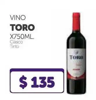 La Gallega Supermercados Toro Vino x750ml Clásico Tinto oferta