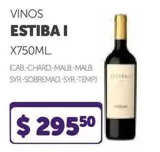 La Gallega Supermercados Estiba I Vinos x750ml oferta