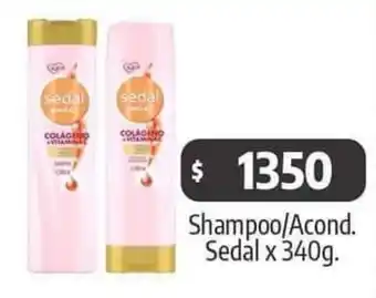 Autoservicio Capo Shampoo/Acond. Sedal x 340g. oferta