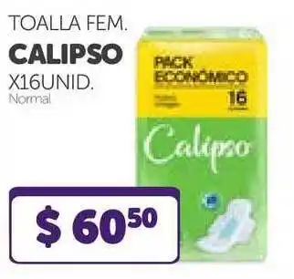 La Gallega Supermercados Calipso Toalla Fem. x16unid. oferta