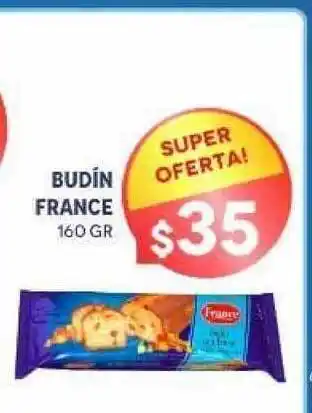 Yaguane Supermercados France Budín 160gr oferta
