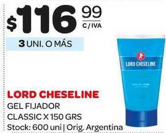 Carrefour Maxi Lord Cheseline Gel Fijador Classic x 150grs oferta