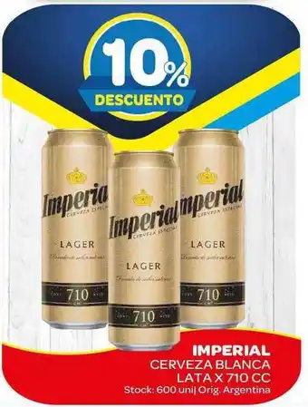 Imperial Cerveza Blanca Lata x 710cc