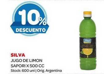 Carrefour Maxi Silva Jugo de Limon Sapori x 500cc oferta