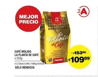 Atomo Conviene La Planta de Café Café Molido x 250g oferta