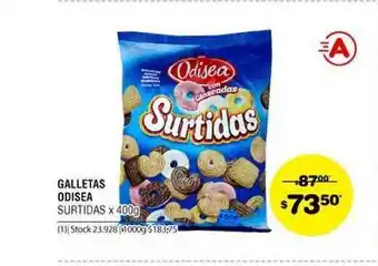 Atomo Conviene Odisea Galletas Surtidas x 400g oferta