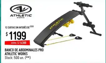 Changomas Athletic Works Banco de Abdominales Pro oferta