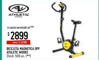 Changomas Athletic Works Bicicleta Magnetica Opp oferta