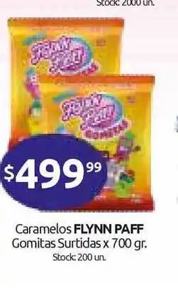 Cordiez Flynn Paff Caramelos Gomitas Surtidas x 700gr oferta