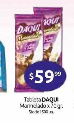 Cordiez Daqui Marmolado Tableta x 70gr oferta