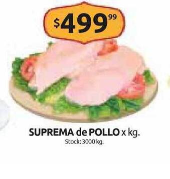 Cordiez Suprema de Pollo x kg. oferta