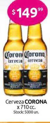 Cordiez Corona Cerveza x 710cc oferta