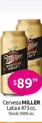 Cordiez Miller Cerveza Lata x 473cc oferta