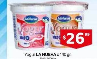 Cordiez La Nueva Yogur x 140gr oferta