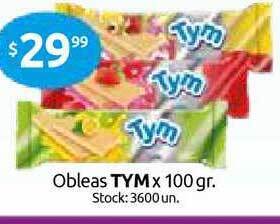 Cordiez Tym Obleas x 100gr oferta
